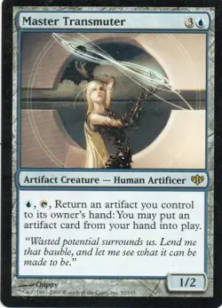 MTG: Conflux: Master Transmuter: Lightly Played Condition - Image 1