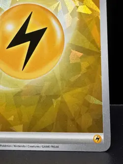 Basic Lightning Energy Cracked Ice Holo 012 Pokemon: Scarlet & Violet Energy - Image 4