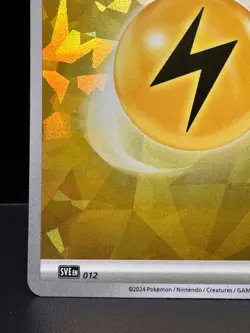 Basic Lightning Energy Cracked Ice Holo 012 Pokemon: Scarlet & Violet Energy - Image 5