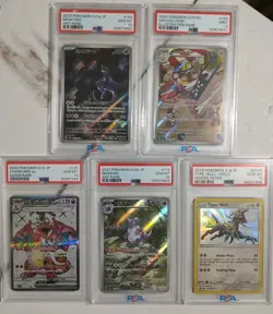 Pokemon, PSA Graded Lot Of 5, Charizard, Archaludon, Null, Nidoking, MewTwo - Image 1