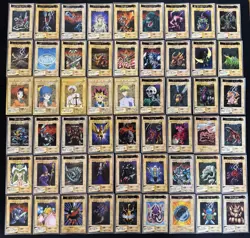 Yu-Gi-Oh Bandai Vintage 54 Card Set Japan Only Some Cards - Image 1