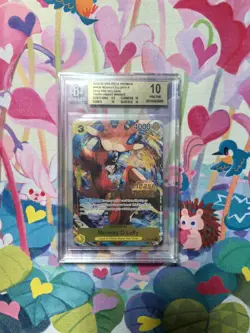 One Piece Monkey.D.Luffy Pre-Release Winner P-036 Promo - BGS 10 - Image 1