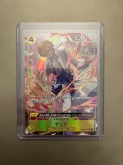 Premium Booster -The Best- Japanese #OP04-104 Sanji (OP04-104) (Alternate Art) - Image 1