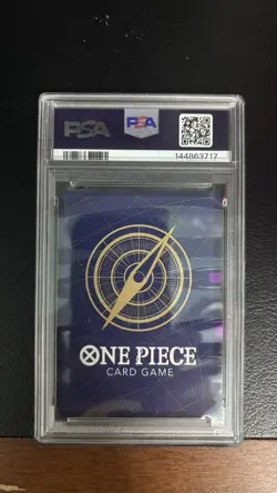 One Piece Monkey D. Luffy SP Wanted Card PSA 10 OP13-118 - Image 2