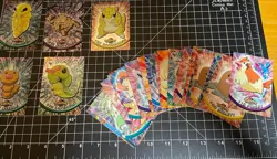 Topps Pokemon Card Lot X37 Cards, 5 Foil Included - Image 1