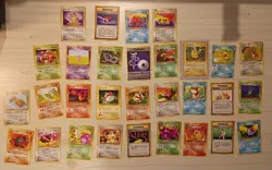 Vintage Japanese Pokemon Card Lot – Base / Jungle / Fossil Era 1996–1999 – NM/LP - Image 1