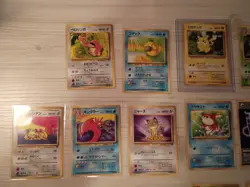 Vintage Japanese Pokemon Card Lot – Base / Jungle / Fossil Era 1996–1999 – NM/LP - Image 3