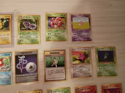 Vintage Japanese Pokemon Card Lot – Base / Jungle / Fossil Era 1996–1999 – NM/LP - Image 4