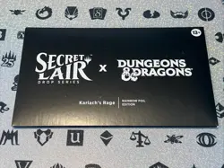 MTG Secret Lair x Dungeons & Dragons: Karlach's Rage - Rainbow FOIL SEALED - Image 1