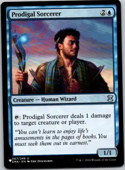 Magic the Gathering Prodigal Sorcerer Mystery Booster MTG Free Shipping! - Image 1
