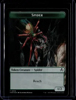 Insect/Spider - Token - Foil - INR - NM - MTG Magic the Gathering - Image 2