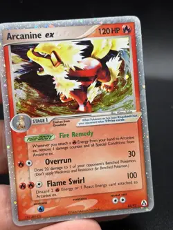 Arcanine ex 83/92 Holo 2006 Pokemon Ex Legend Maker MP Holo EP3 - Image 2