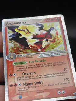 Arcanine ex 83/92 Holo 2006 Pokemon Ex Legend Maker MP Holo EP3 - Image 3