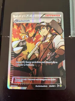 Pokemon Blacksmith TCG Alt Art Premium Trainer XY Collection 88a/106 - Image 1