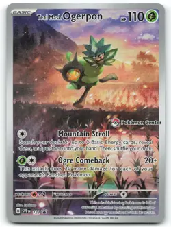 Teal Mask Ogerpon - (Pokemon Center Exclusive) Promo SV: Scarlet & Violet Promo - Image 1