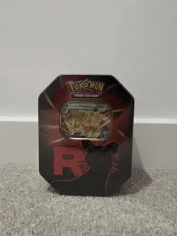 Pokemon TCG Team Rocket's Persian ex Tin (New and Sealed) - Image 1