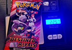 Heavy 22.57g Pokemon Sealed Destined Rivals Booster Pack - Image 1