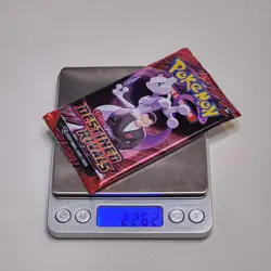 Very Heavy 22.62g Pokemon Destined Rivals Booster Pack - Factory Sealed - Image 1