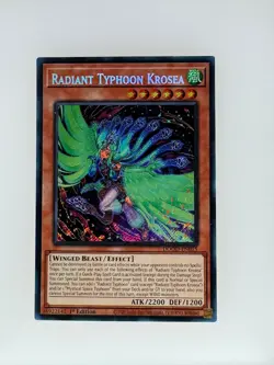 2025 Yu-Gi-Oh Doom of Dimensions Radiant Typhoon Krosea DOOD-EN015 NM - Image 1