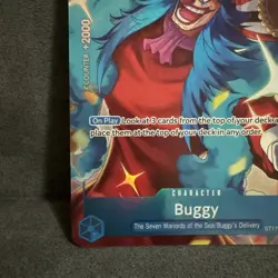 Buggy - One Piece TCG ST17-003 Seven Warlords of Sea Set English Alt Promo - Image 4