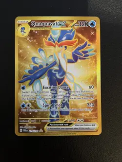 Pokemon TCG Card Quaquaval ex 273/193 Paldea Evolved Hyper Rare - Image 1