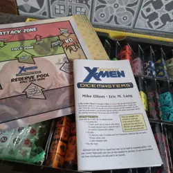 Marvel Uncanny X-Men Dice Masters Collector's Box with Cards and Dice - Image 2