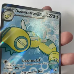 Pokemon Card Dudunsparce EX 178/159 Ultra Rare Full Art JOURNEY TOGETHER - Image 5
