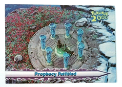 Pokemon Prophecy Fulfilled Card Foil Pokemon The Movie 2000 #62 Topps - Image 1