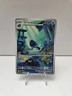 Tirtouga 106/086 Pokemon TCG SV Black Bolt Illustration Rare Holo Near Mint Card - Image 1