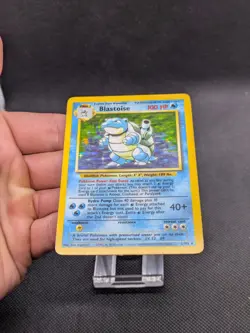 Pokemon Base Set Blastoise 2/102 Holo Rare Pokemon Card WOTC LP/Played - Image 3