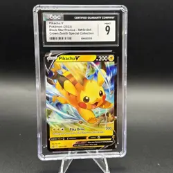 2023 Pokemon TCG Black Star Promos Pikachu V SWSH285 CGC 9 Mint 💎🔥 - Image 1