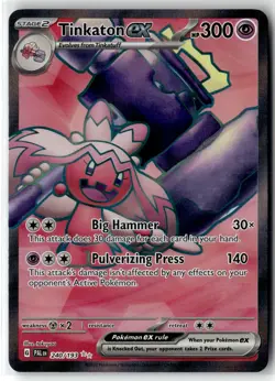 Tinkaton ex ⭐ 240/193 Holo Ultra Rare Paldea Evolved 2023 Pokemon NM - Image 1