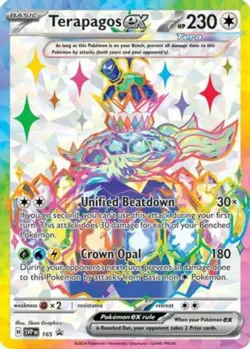 1x Terapagos ex - SVP165 - SVP Black Star Promos NM-Mint Pokemon SV Black Star P - Image 1