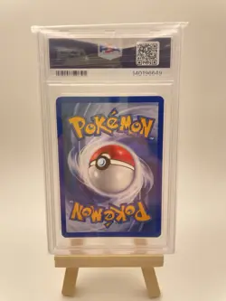 Pokemon 2000 Gym Heroes Blaine's Moltres 1/132 Holo Rare PSA 7 Unlimited SWIRL - Image 2