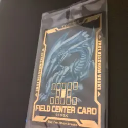 Yugioh Dark Magician Blue-Eyes Dragon Red-Eyes Field Center Card Legendary Gold - Image 4
