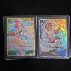 One Piece EB03 Koala / Uta Tcg Card Lot of 2 - Image 1