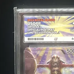 Usopp OP10-042 Official Vol. 3 Promo English One Piece TCG ACE 10 - Image 2