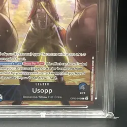 Usopp OP10-042 Official Vol. 3 Promo English One Piece TCG ACE 10 - Image 4