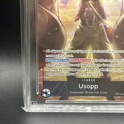 Usopp OP10-042 Official Vol. 3 Promo English One Piece TCG ACE 10 - Image 5