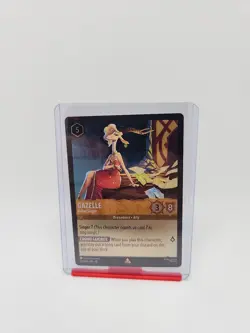 Disney Lorcana Whispers in the Well - Gazelle Ballad Singer 25/204 - Cold Foil - Image 1