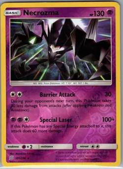Necrozma 101/236 Reverse Holo SM - Unified Minds - Pokemon Card - NM - Image 1