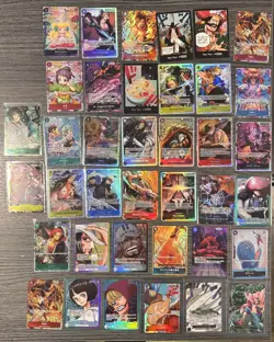 One Piece TCG Japanese & English cards Lot 38 Sp Leader SR Alt Art don NM - Image 1