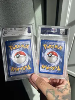2 Pokemon Cards PSA 10 Houndoom Reverse Holo + NonHolo AQUAPOLIS - POP 25 / 41 - Image 2