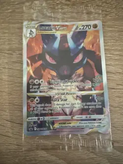 Pokemon Lucario Star Scarlet & Violet Promo Card Holo Englisch - Image 1