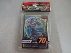 New Konami Yugioh Rush Duel "Dark Magician" 70 Pcs Card Sleeve From Japan - Image 1