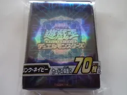 New Konami Yugioh Duel Monsters "Link Navy" 70 Pcs Card Sleeve 2022 From Japan - Image 2