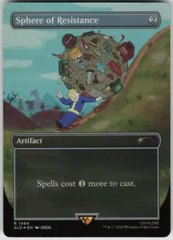 MTG Sphere of Resistance Rainbow Foil Foil NM Secret Lair Drop Series Magic 1484 - Image 1