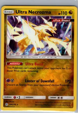 Ultra Necrozma 164/236 Reverse Holo SM - Cosmic Eclipse - Pokemon Card - LP - Image 1