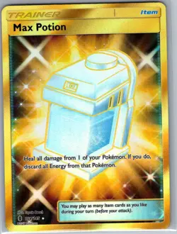 Max Potion (Secret) 164/145 SM - Guardians Rising - Pokemon Card - LP - Image 1