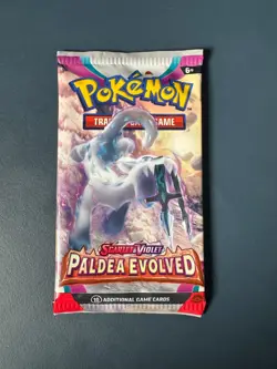 Pokemon Paldea Evolved SV2 English Factory New and Sealed Booster Pack - Image 1